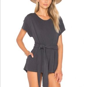 Free People Easy Street Wrap Romper